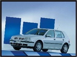 Volkswagen Golf 4, Srebrny
