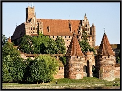 Zamek, W Malborku