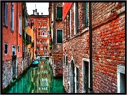 Budynki, Wenecja, Kanał