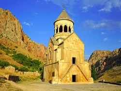 Wieża, Armenia, Kościół, Klasztor Norawank, Prowincja Wajoc Dzor, Skały