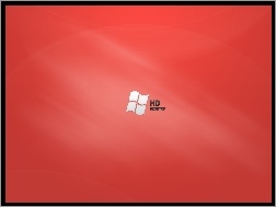 Windows, Tapeta, Czerwona, Logo