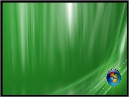 Windows, Tło, Zielone, Logo