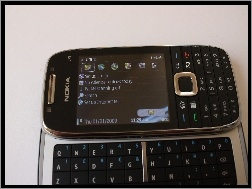 WLAN, Czarny, Nokia E75, Srebrny