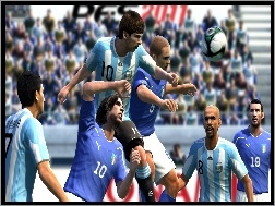 Włochy, Pro Evolution Soccer 2011, Argentyna