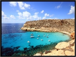 Włochy, Morze, Wybrzeże Lampedusa