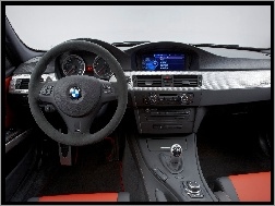 Wnętrze, M3, BMW, CRT