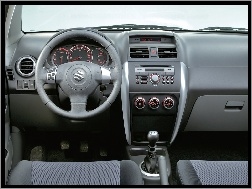 Wnętrze, Suzuki SX4, Jasne