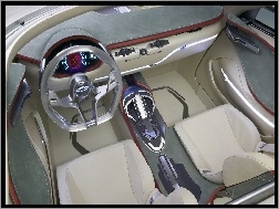 Wnętrze, Chevrolet Volt, Futurystyczne