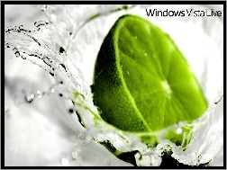 woda, microsoft, Windows Vista, limonka
