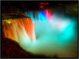 Iluminacje, Wodospad, Niagara