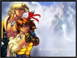 wojownik, kobieta, postacie, Final Fantasy, mężczyzna