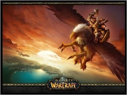 World Of Warcraft, fantasy, postać, orzeł