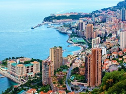 Wybrzeże, Monako, Z Lotu Ptaka