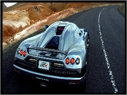Wzgórza, Koenigsegg CCX, Droga