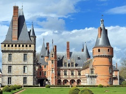 Francja, Zamek Château de Maintenon, Miejscowość Maintenon