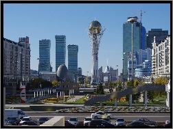 Zdjęcie miasta, Kazachstan, Astana, Azja