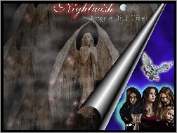 zespół, sowa, Nightwish, księżyc