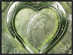 Serce, Zielone, Duże