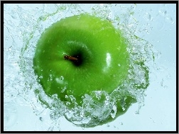 Woda, Zielone, Jabłko
