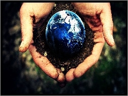 Ręce, Ziemia, Planeta