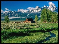 Stany Zjednoczone, Grand Teton, Park Narodowy, Wyoming