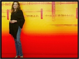 złote buty, Angelina Jolie, jeansy