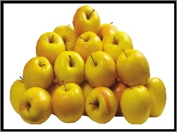Zółte, Jabłka
