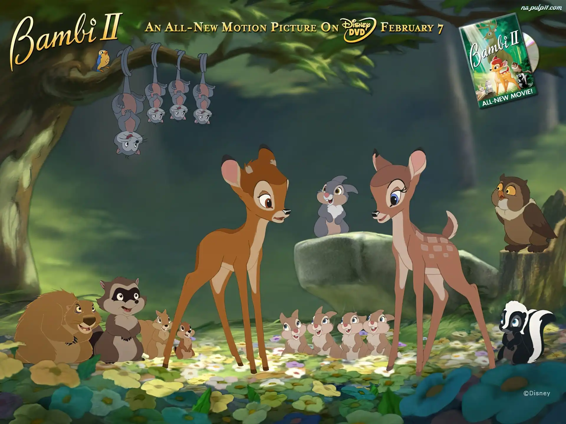 Bambi 2, zwierzęta, leśne