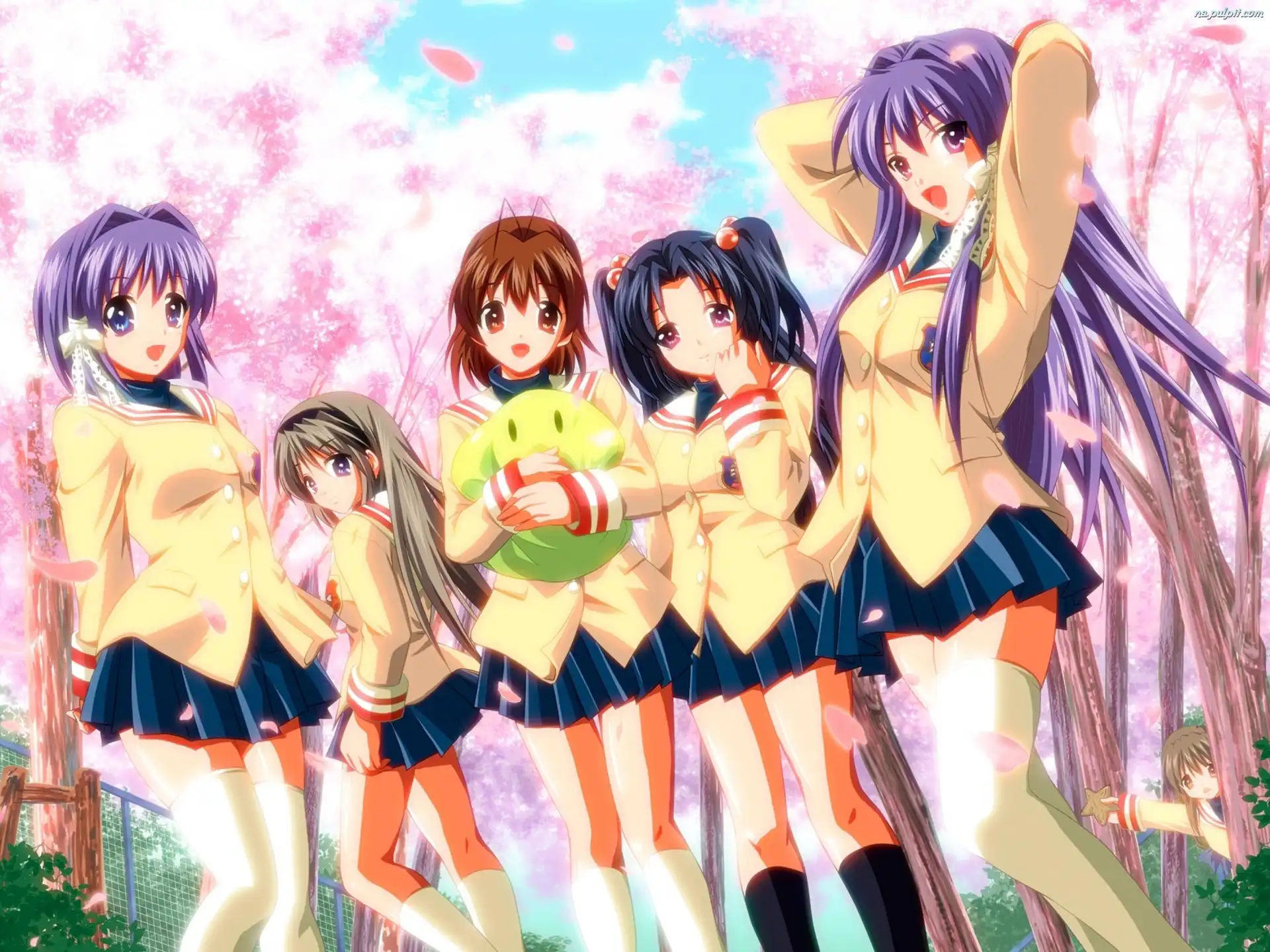 Dziewczyny, Clannad, Wesołe