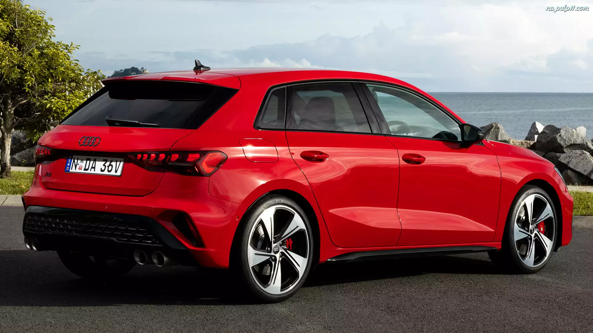 Sportback, Audi S3, Czerwone