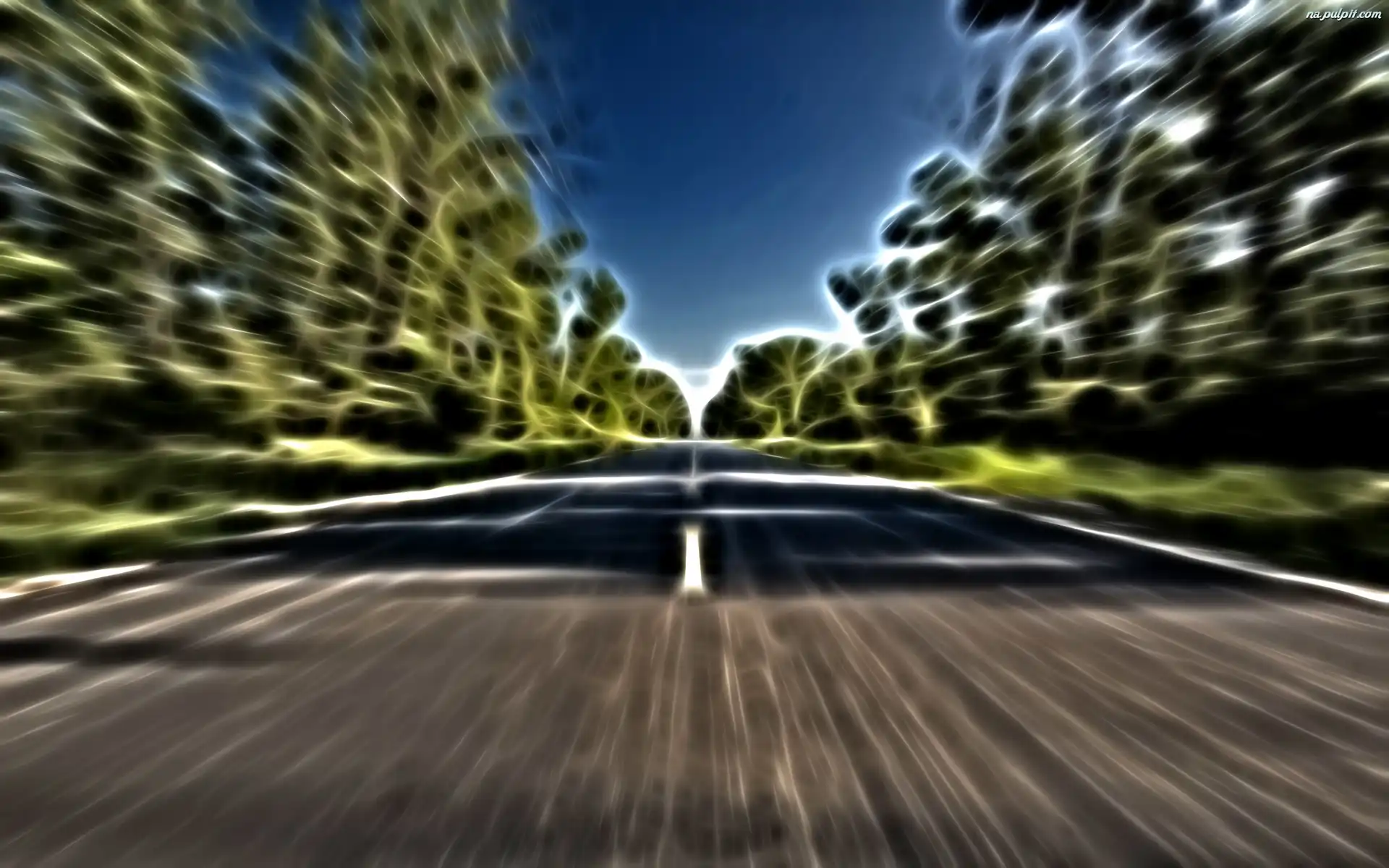 Fractalius, Droga, Grafika