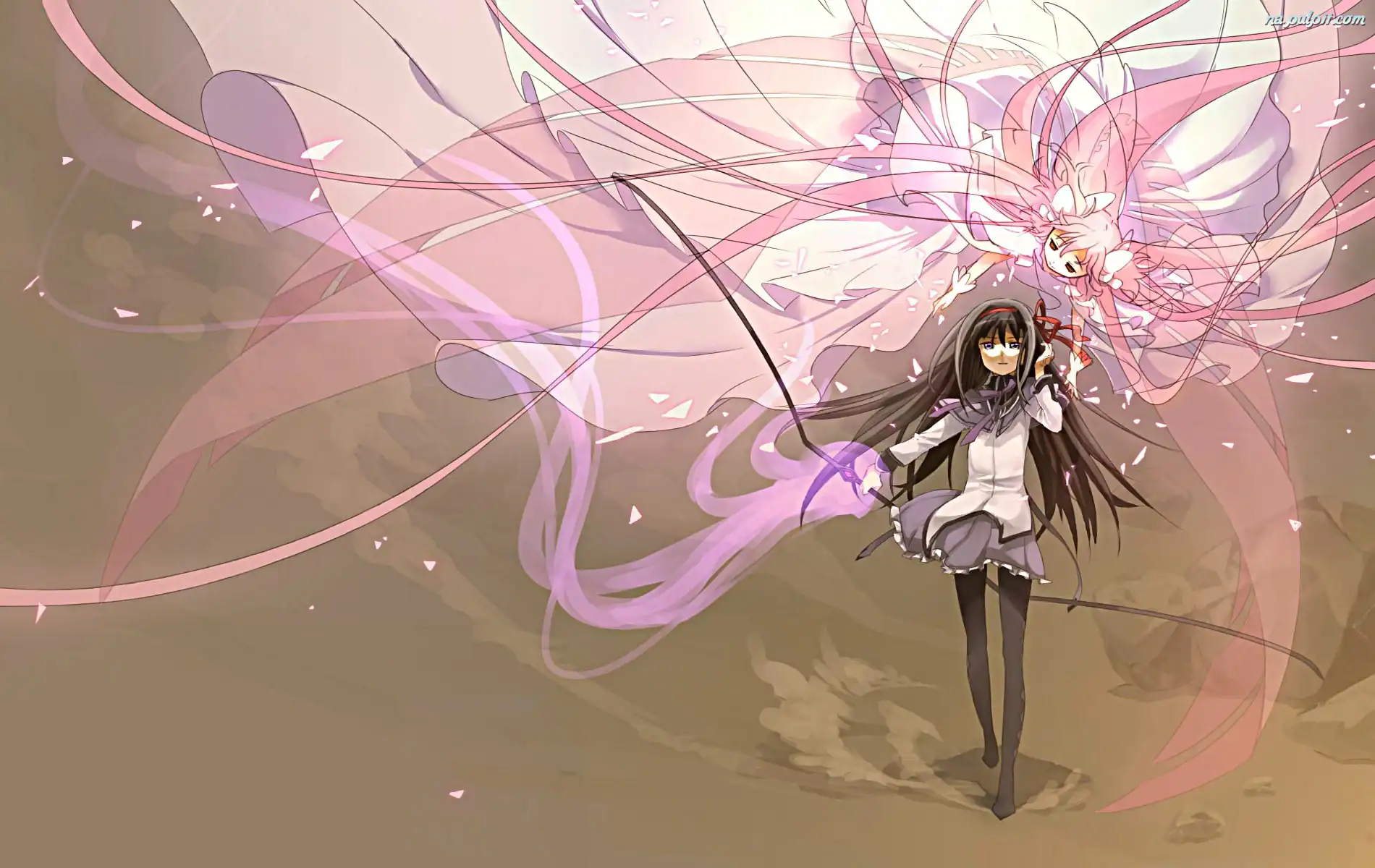 dziewczyna, Mahou Shoujo Madoka Magica, anime