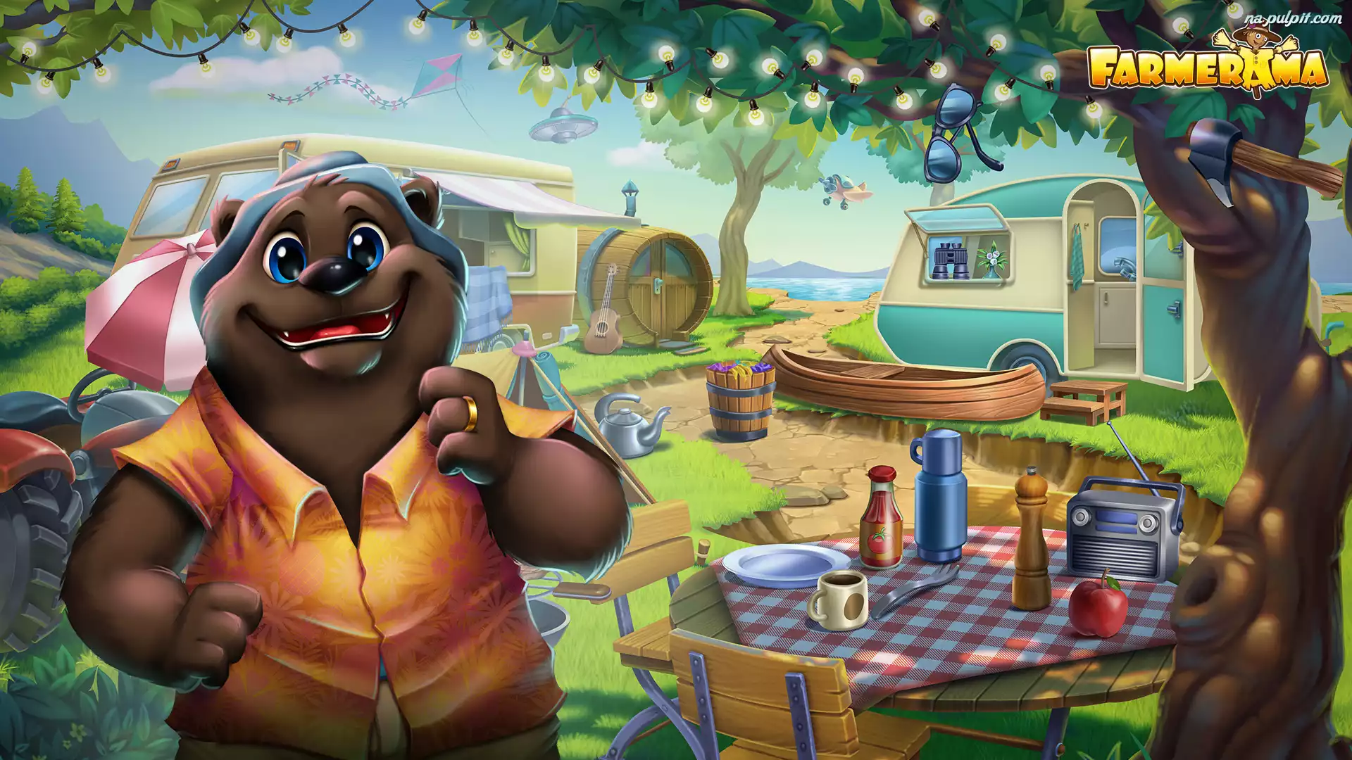 Farmerama, Gra, Niedźwiedź