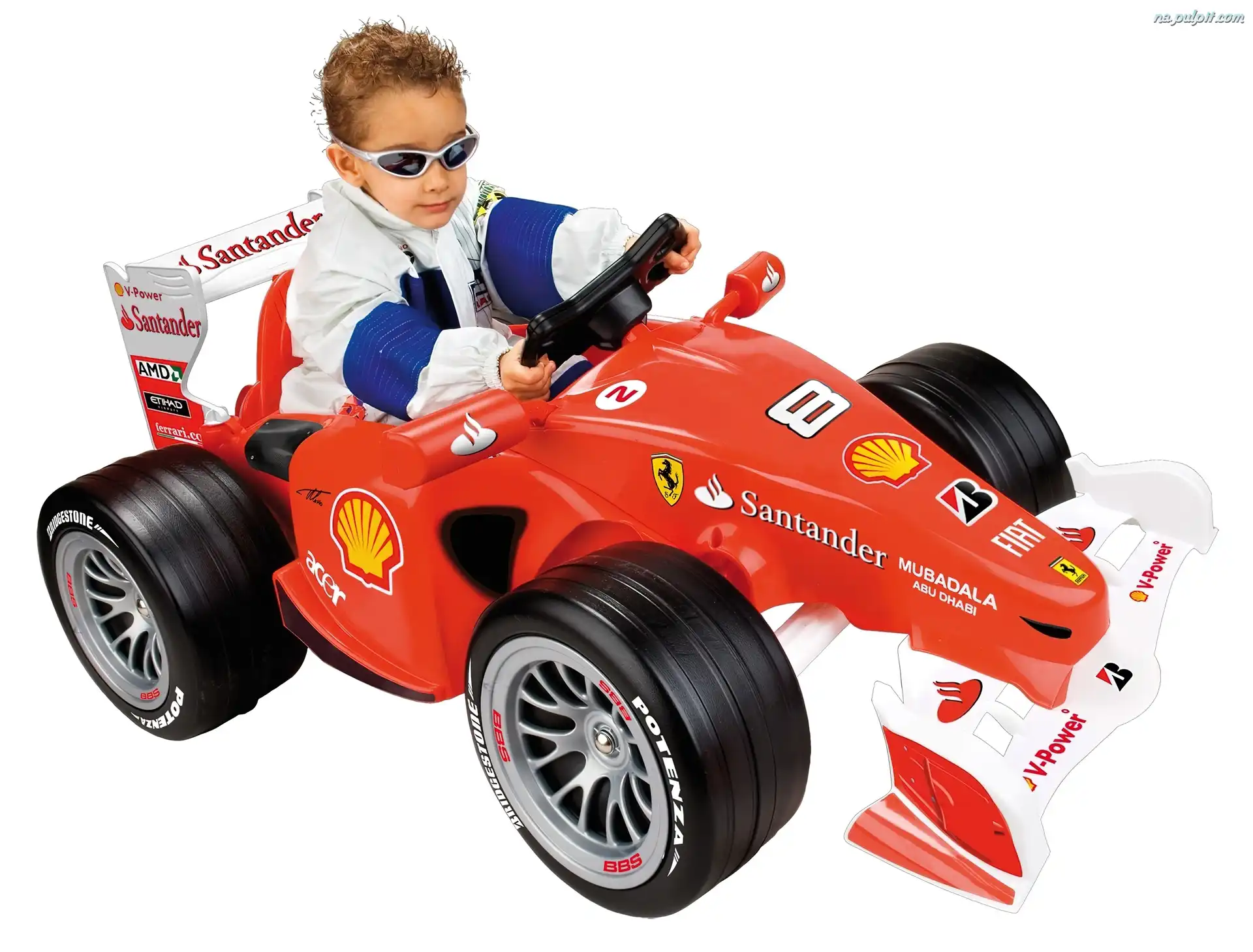 Ferrari, Samochód, Okulary, Dziecko, Zabawka