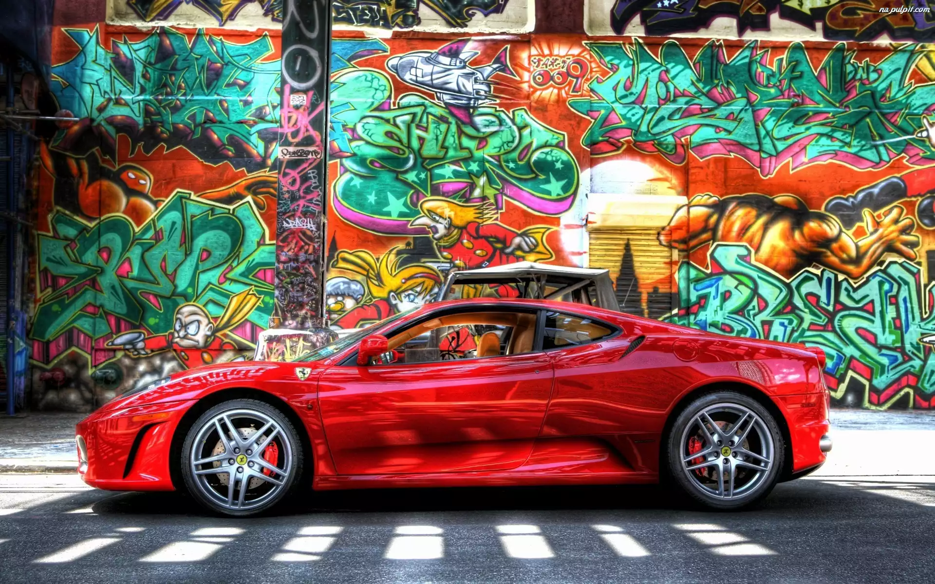 Ferrari, Graffiti