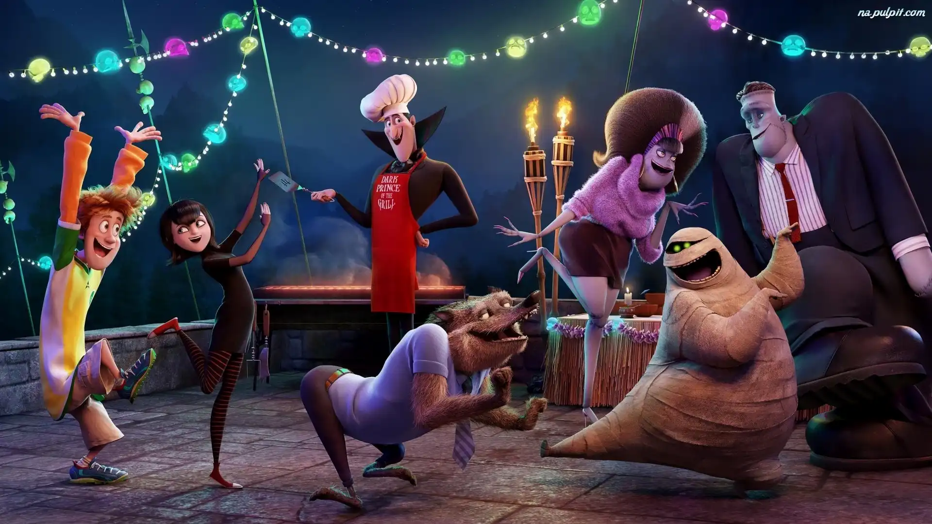 Tańce, Hotel Transylvania 2, Film animowany, Zabawa
