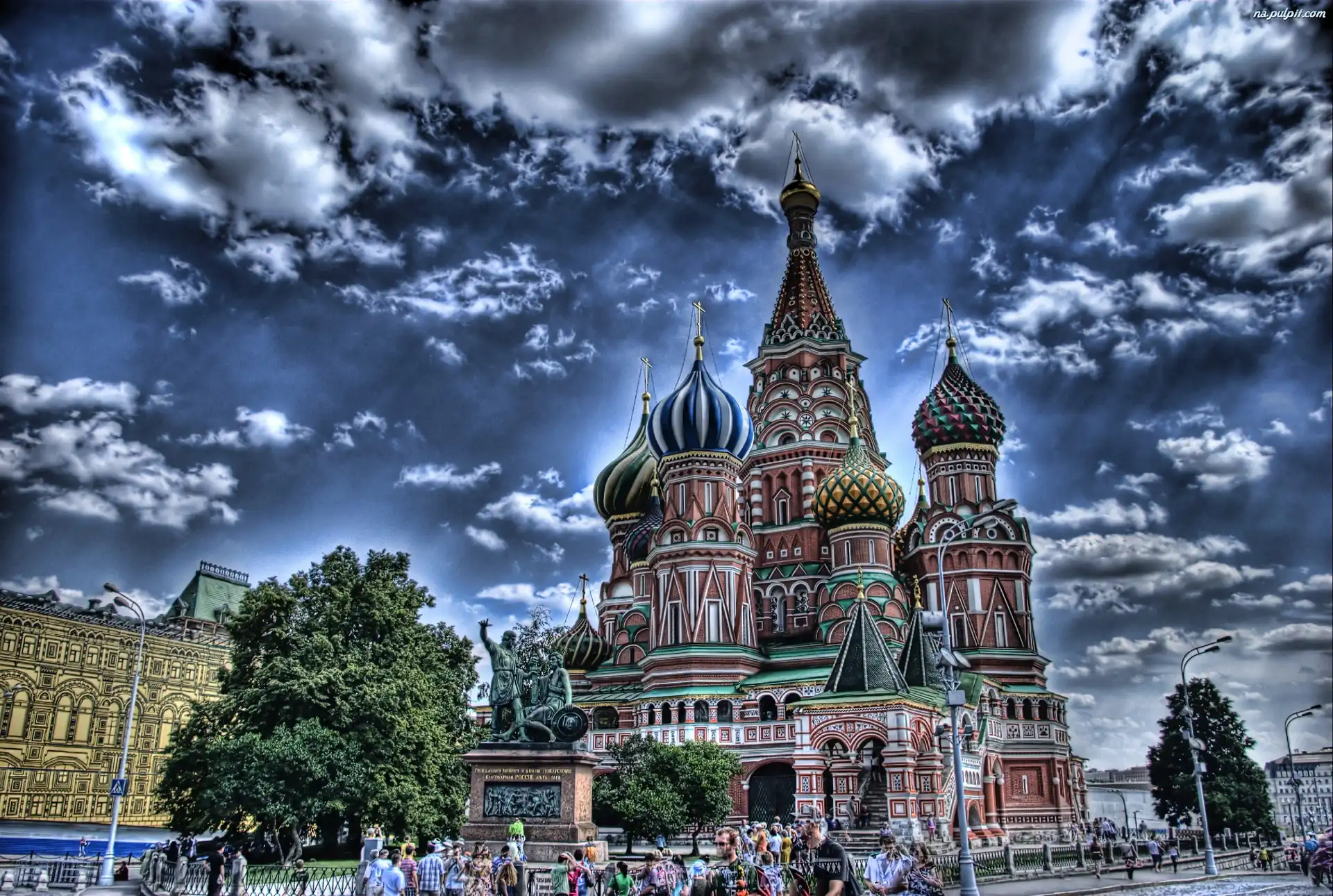 Rosja, Cerkiew Wasyla Błogosławionego, Moskwa