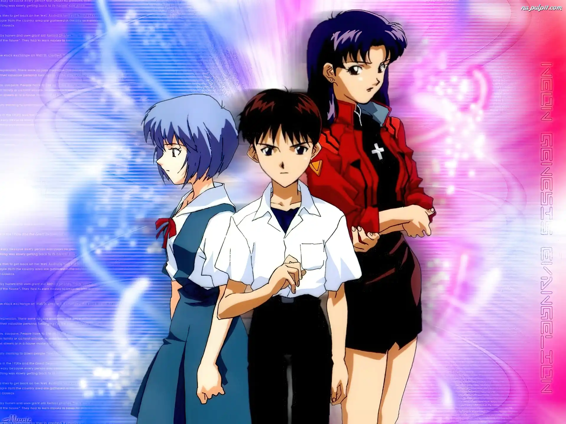 dzieci, Neon Genesis Evangelion, kobieta