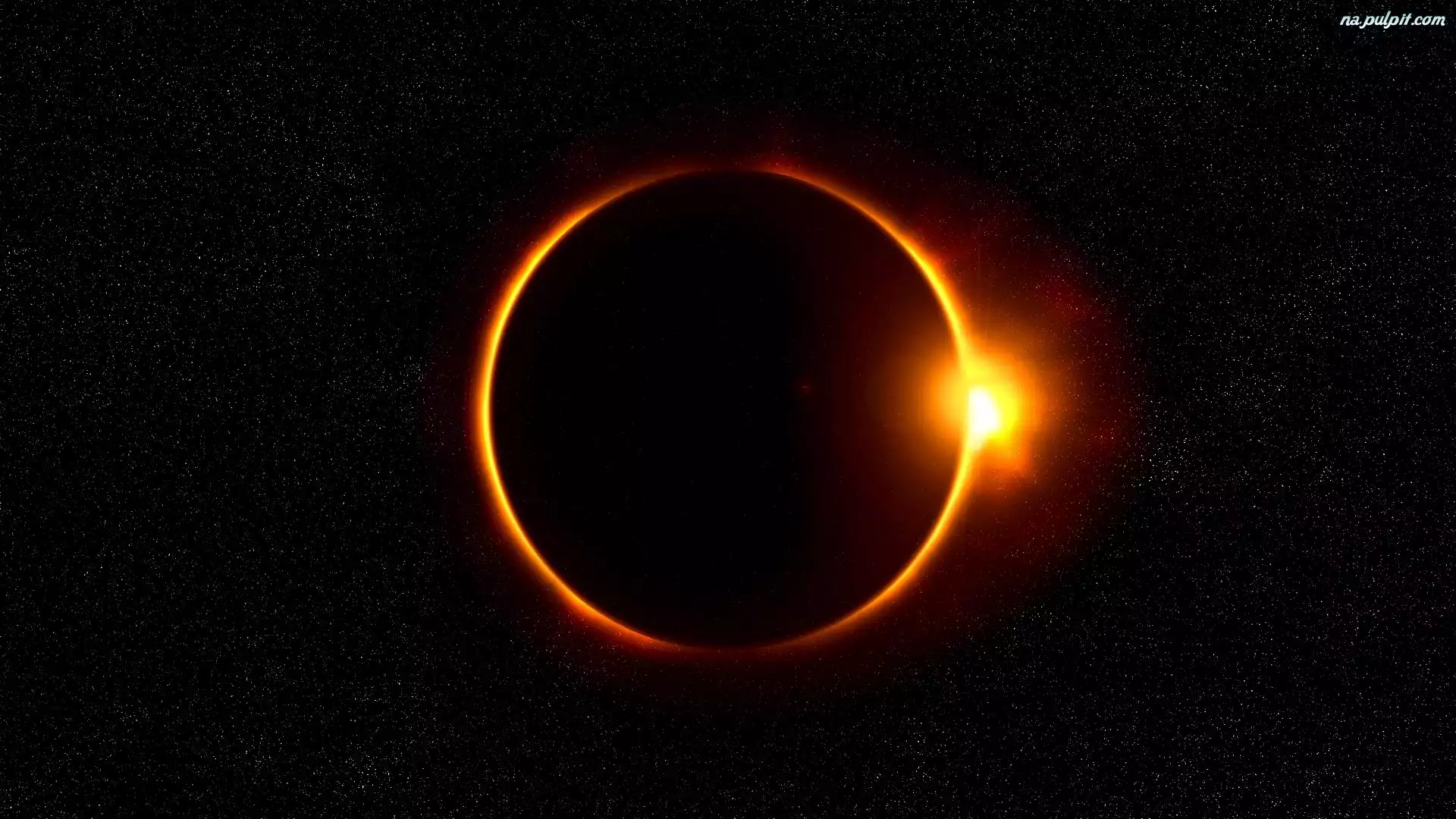 Niebo, Księżyc, Słońce, Zaćmienie słońca