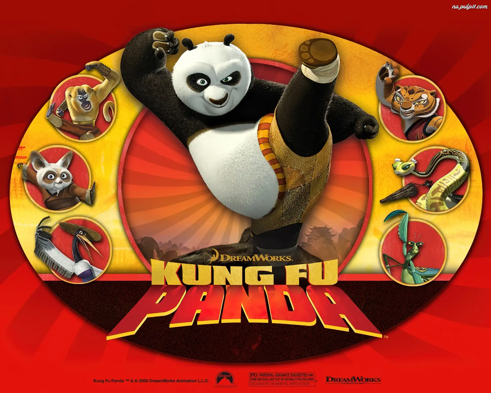 Kung Fu Panda, postacie