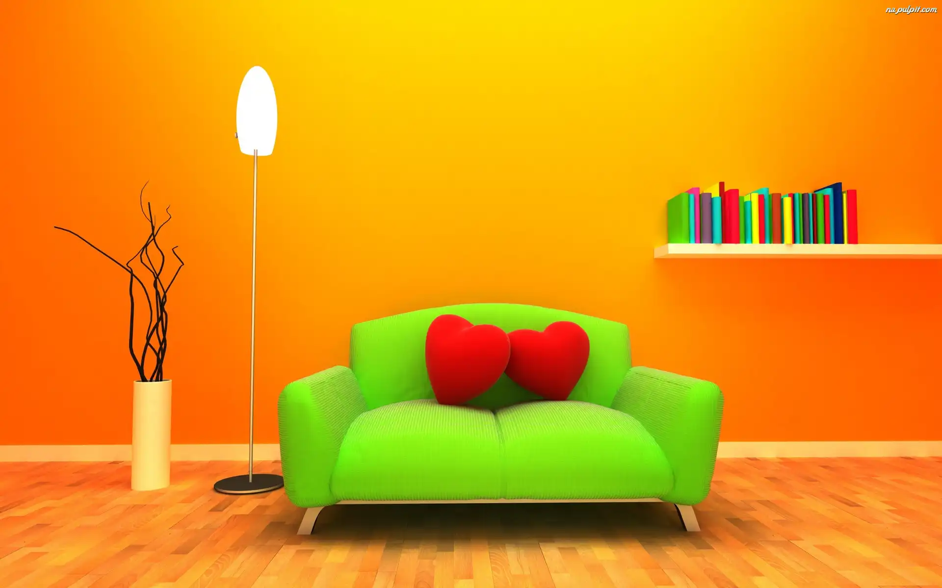 Lampa, Pokój, Wnętrze, Sofa