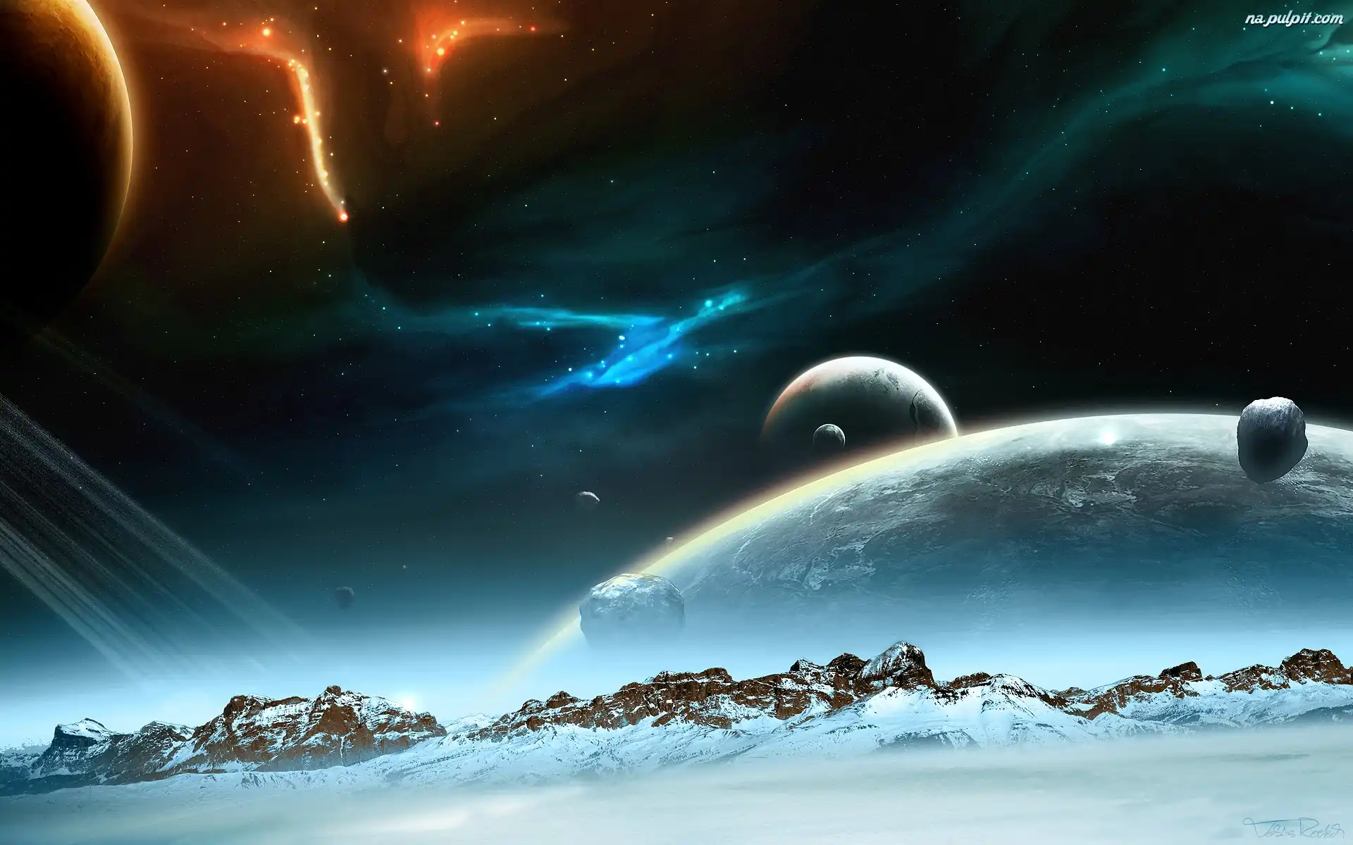 Kosmos, Meteoryty, Planety