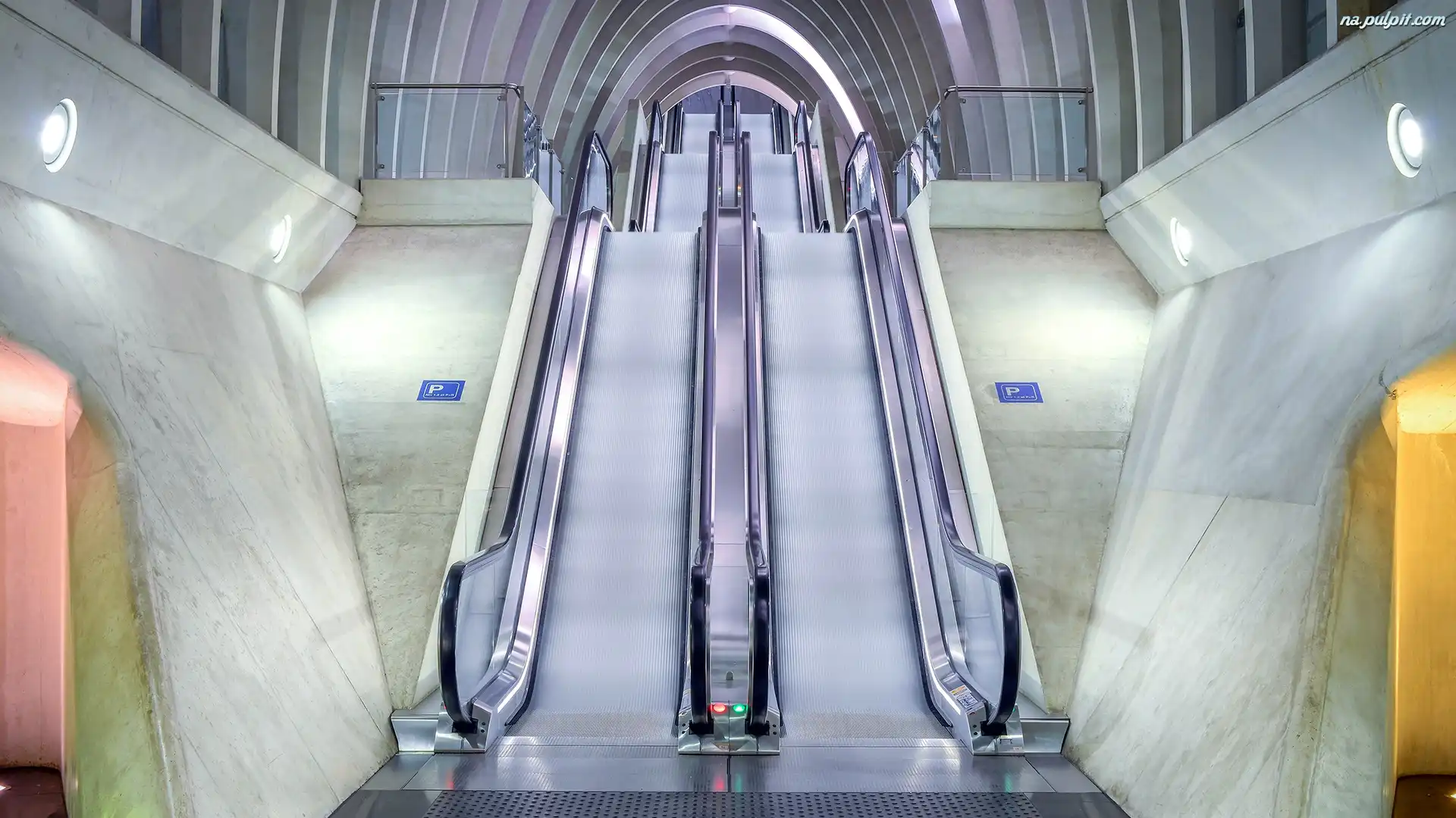 Metro, Schody, Ruchome, Wejście