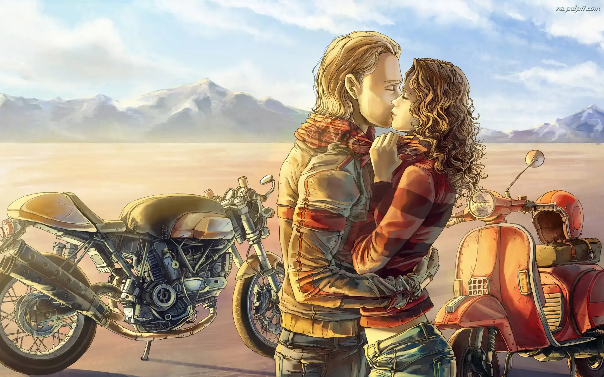 Motocykle, Miłosne, Zakochani