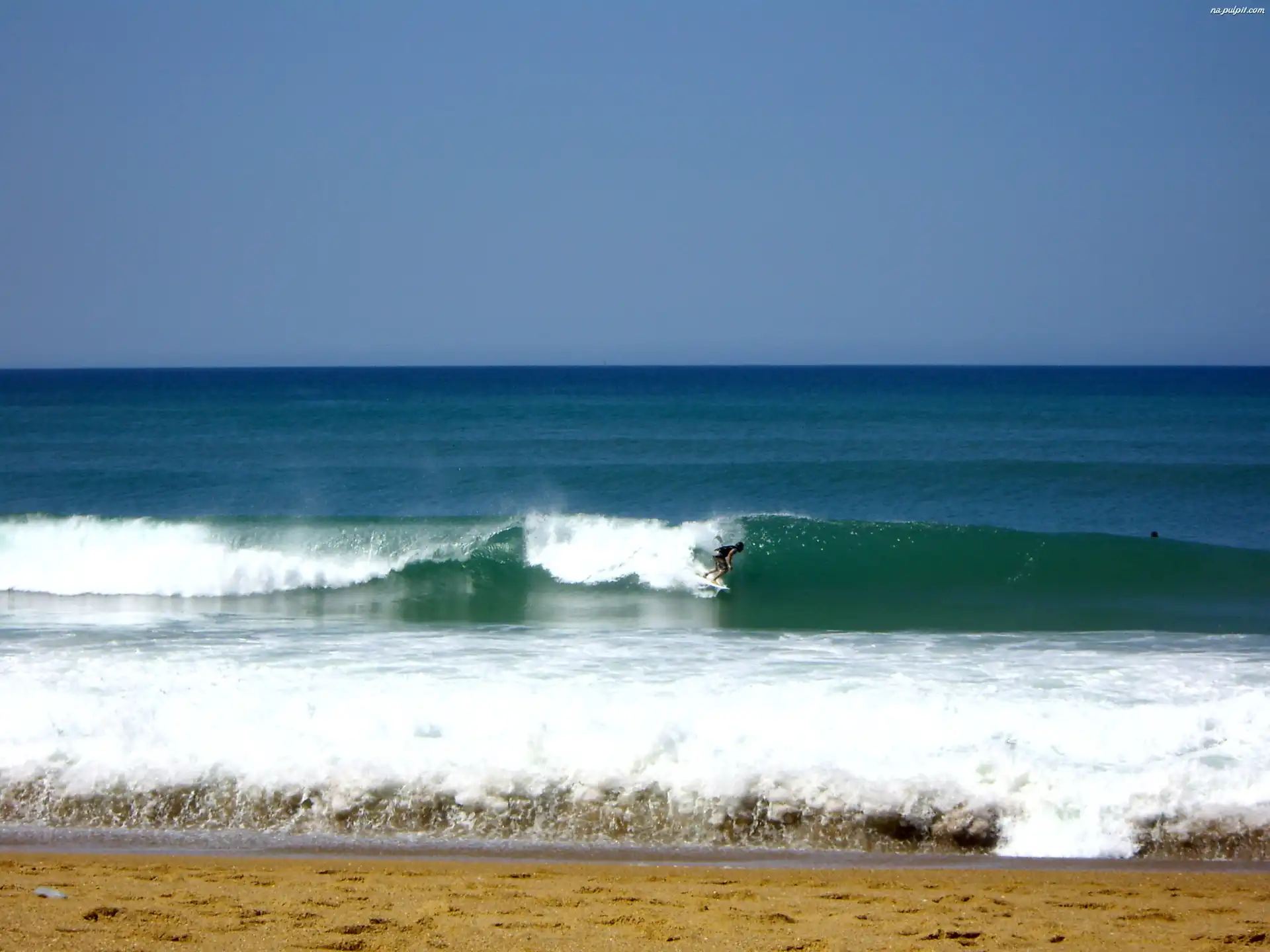 Francja, Morze, Surfing