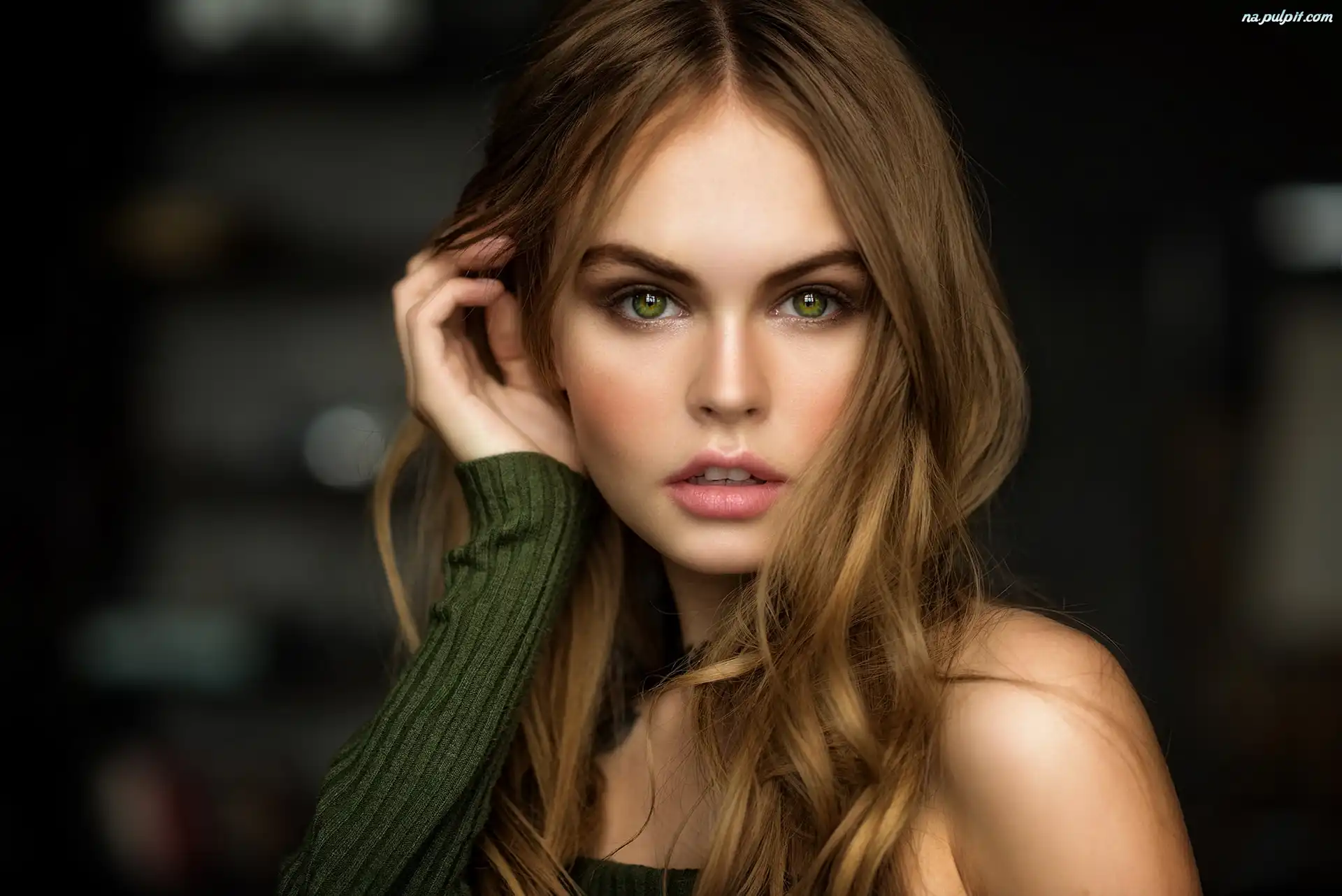 Oczy, Anastasiya Scheglova, Zielone