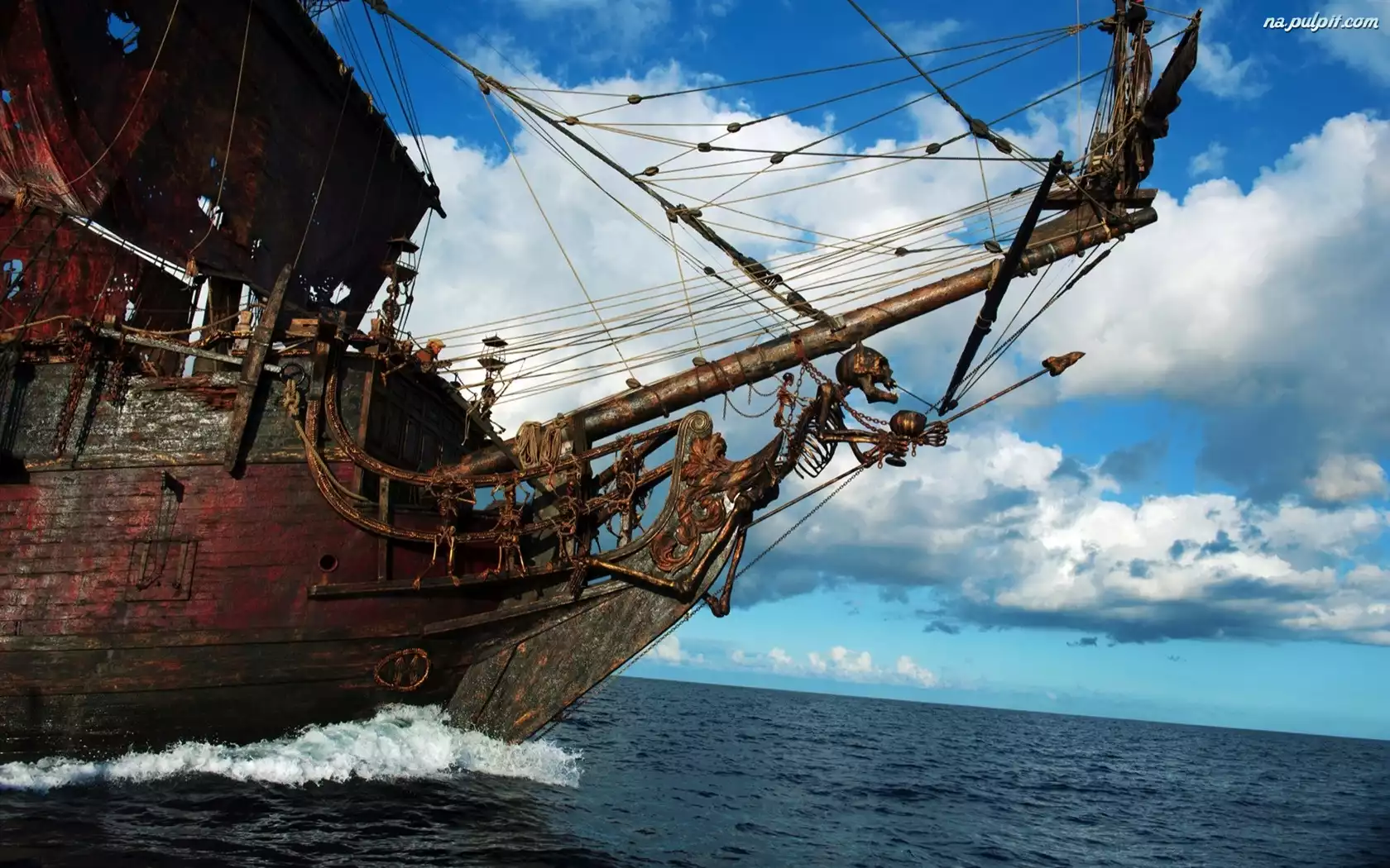 Piraci Z Karaibów, Chmury, Żaglowiec, Film