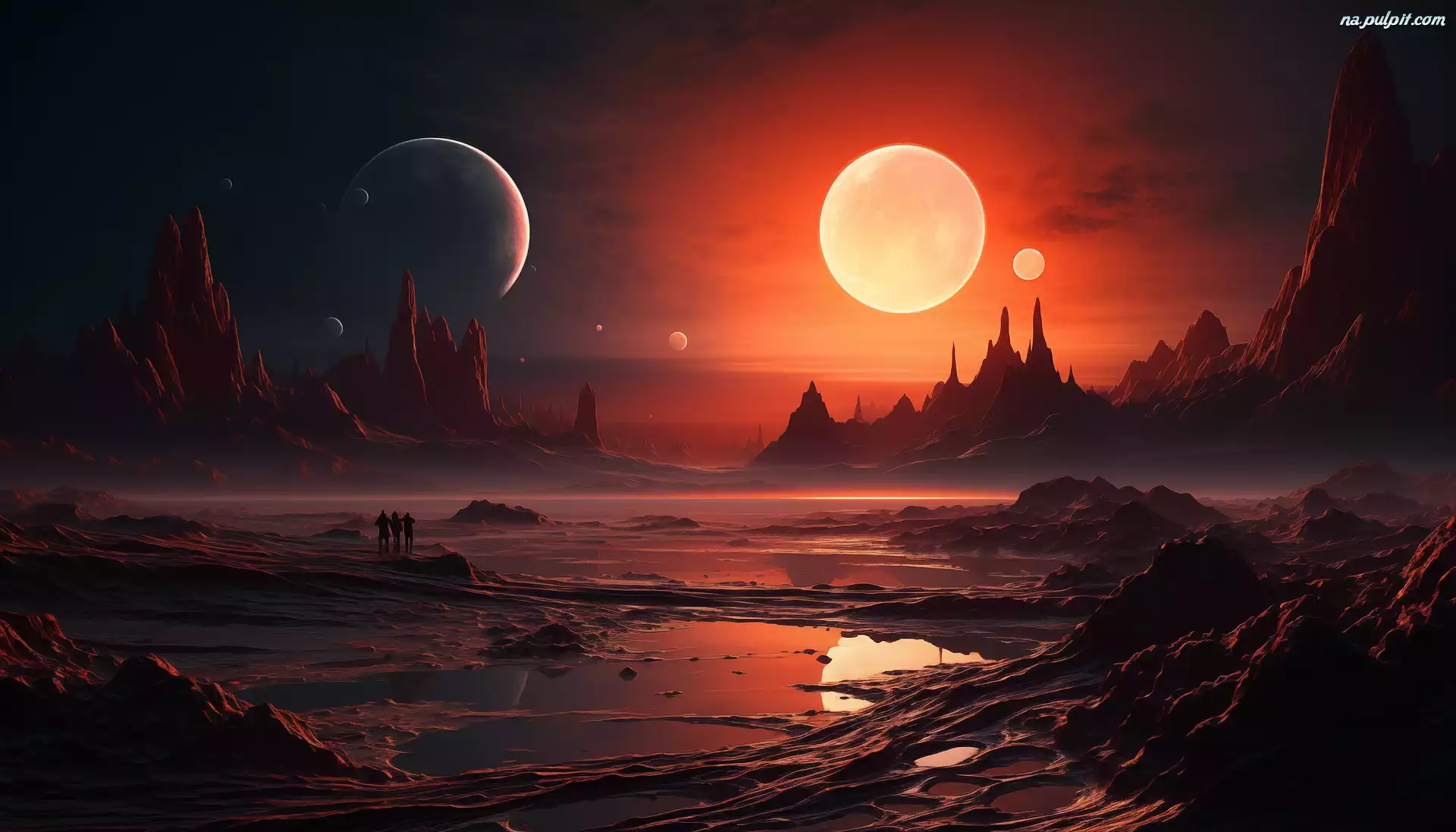 Planety, Fantasy, Góry