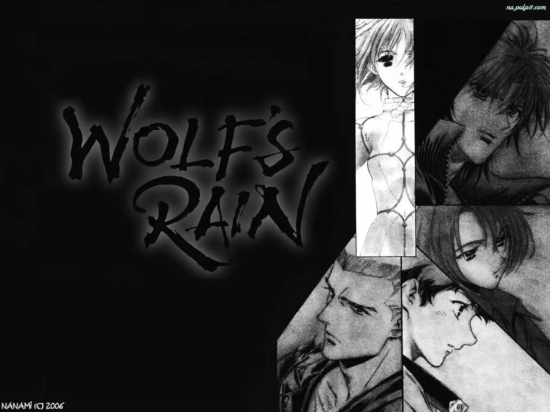 rysunki, Wolfs Rain, postacie