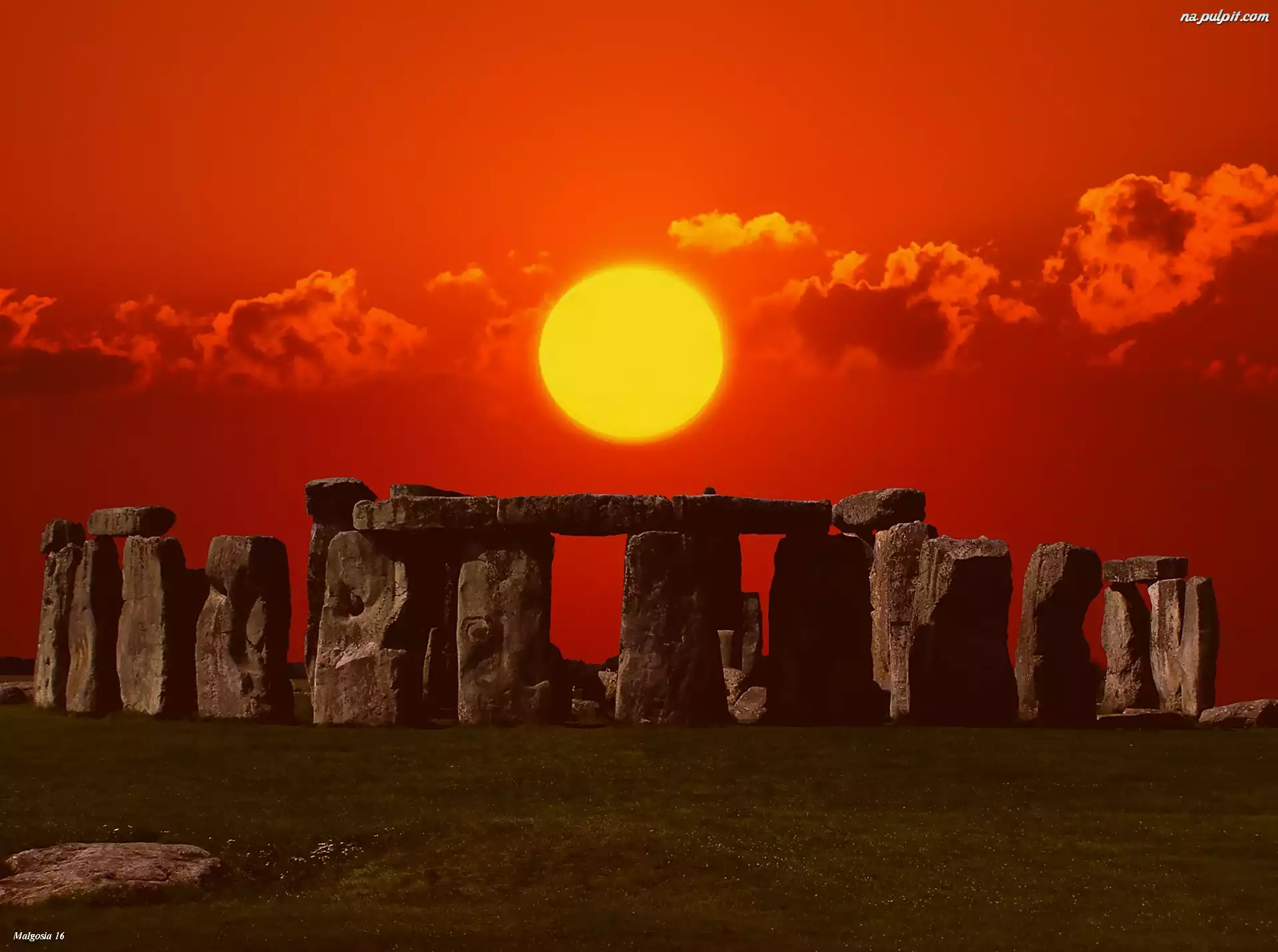 Zachód Słońca, Stonehenge